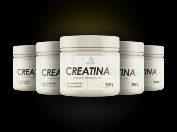 5 potes - Creatina SX