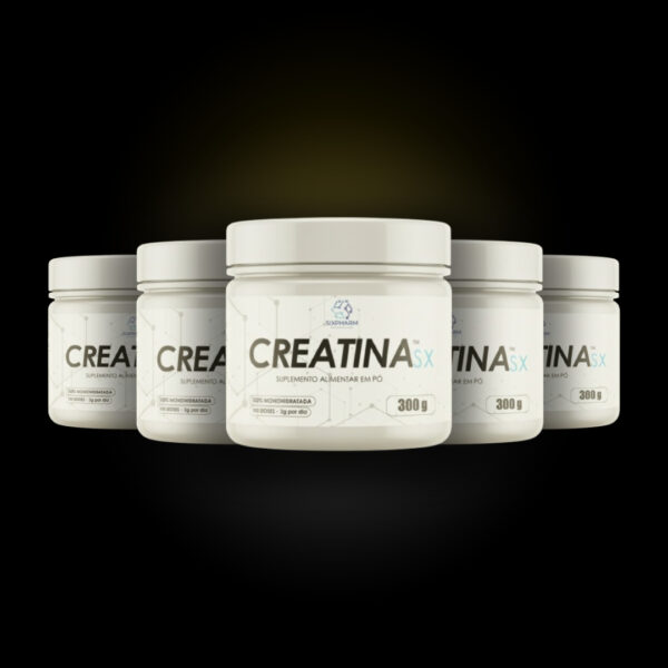 5 potes - Creatina SX